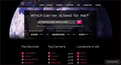 Desktop Screenshot of carriercoverage.com